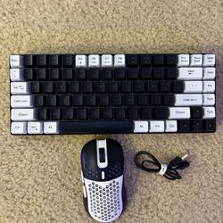 Red Thunder K84 Wireless Keyboard and Mouse