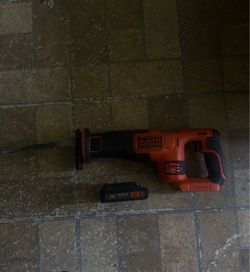 Black+Decker 20V Cordless Reciprocating Saw