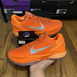 Nike Kobe 6 Protro ‘Total Orange’ Size 6.5Y Brand New