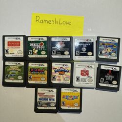 Various Nintendo Ds  3DS Games - Local pickup