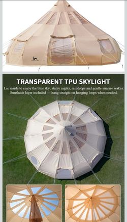 Tomount 20 person tent