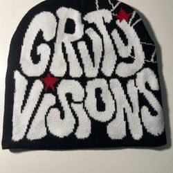 Beanie GRVTY VISIONS Black/white