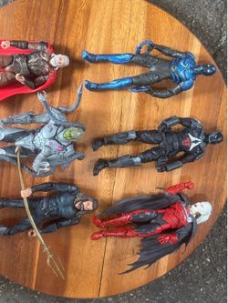 Lot of dc and marvel figures