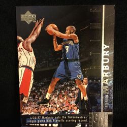 Stephon Marbury Game Dated Card 1998 #323