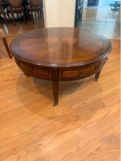 Beautiful Solid Wood Coffee Table Set – Coffee, End, Console & Accent Table