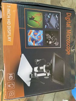 7-Inch HD Display Digital Microscope