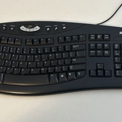 Microsoft Comfort, Curvy, Slim Keyboard 2000
