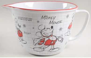 Disney Mickey Christmas Sketchbook Batter Bowl