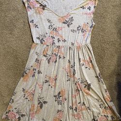 Torrid Floral Short Dress Plus Size 2XL