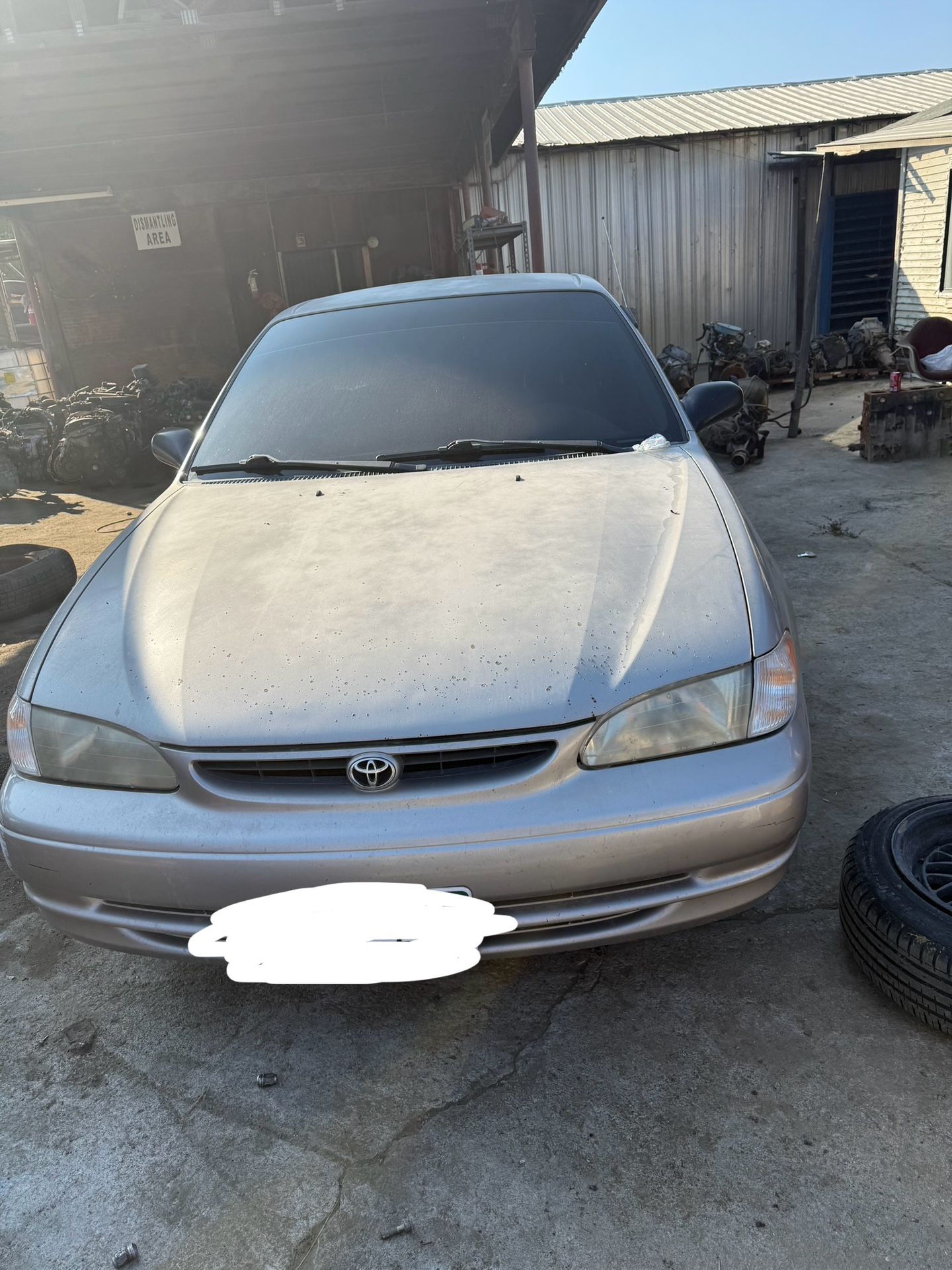 2000 Toyota Corolla 1.8L Automatic For Parts Only