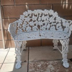 (2) White Aluminum Benches-$290 EACH