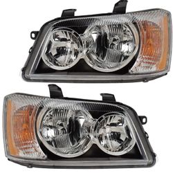 Headlight Set For 2001-2003 Toyota Highlander