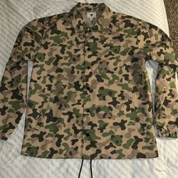 LRG Lifted Research Group Panda Camo Coaches Jacket