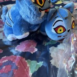 Derpy Tiger Plush And Plush Keychain