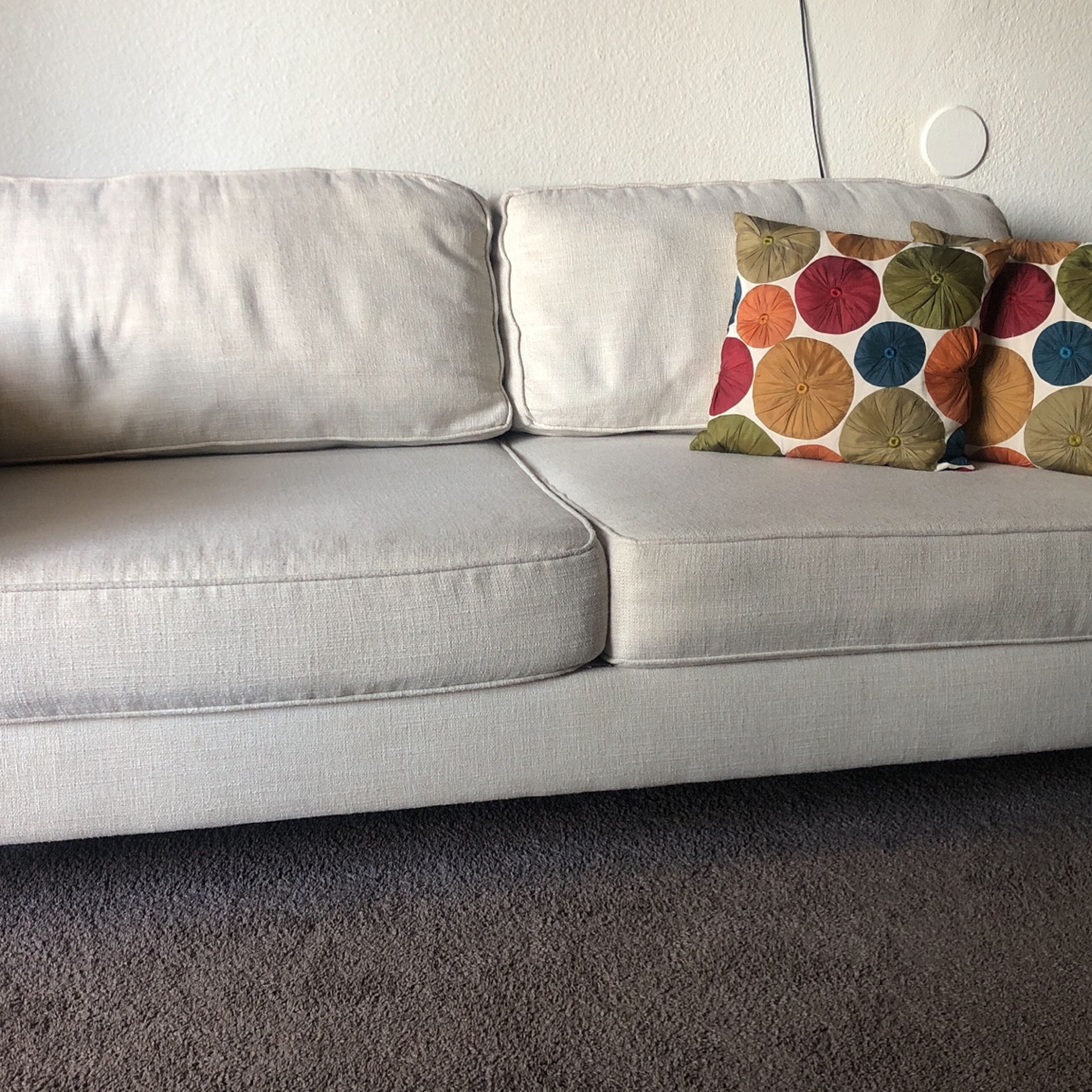 Calais Vanilla Sofa From Living Spaces