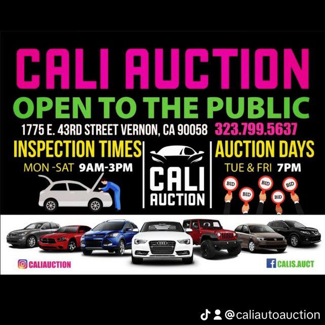 Public  Auction Every Tuesday And Friday 7pm 