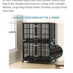 Stackable Dog Crates