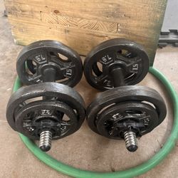 Standard adjustable dumbbells