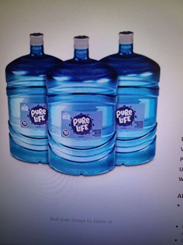 Nestle Pure Life Water 5 Gallon
