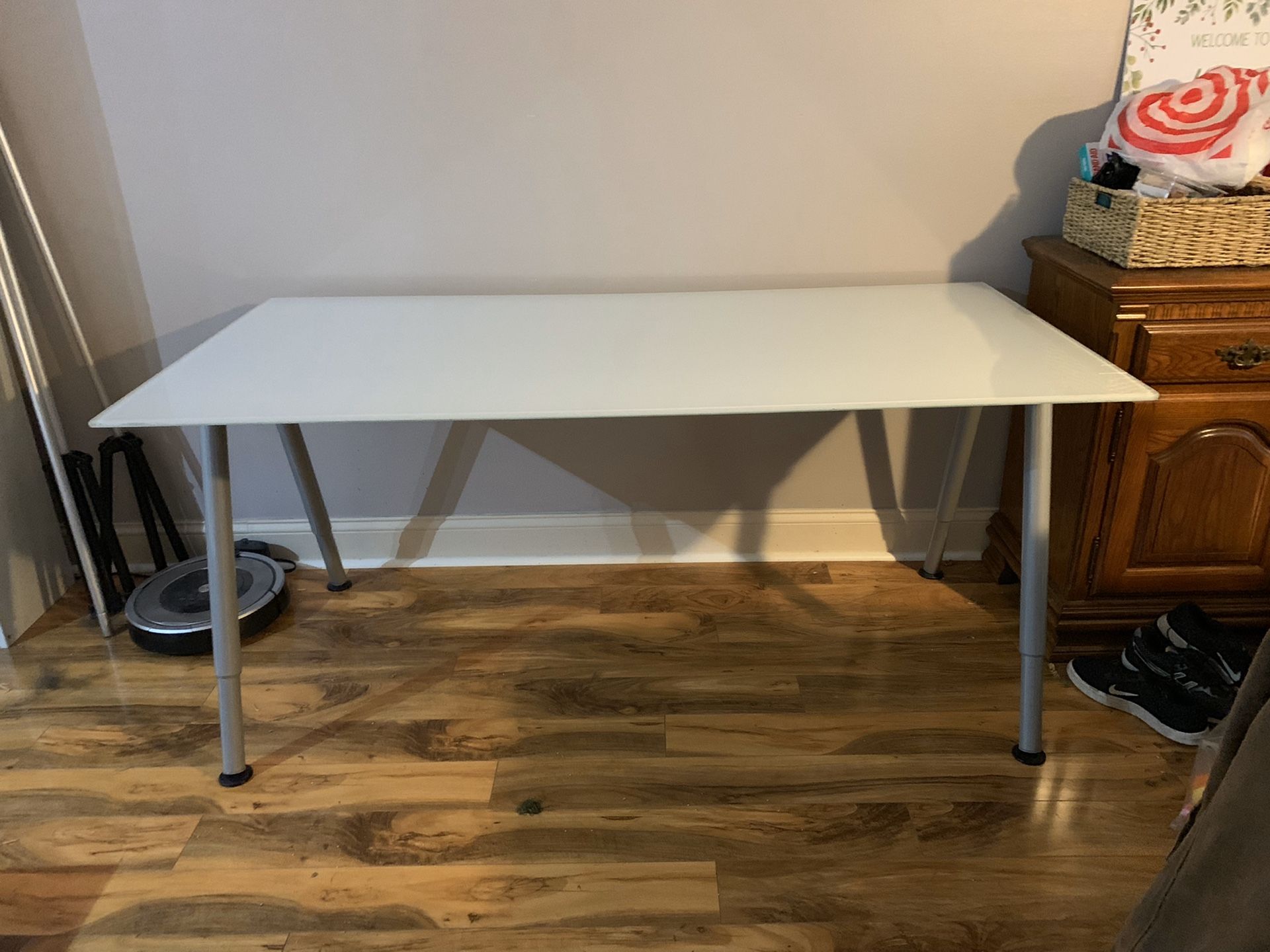 Ikea Glass Top Desk