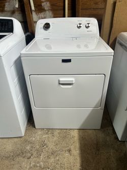 Maytag 7.0 Cu. Ft. White Electric Wrinkle Prevent Dryer