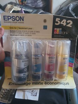 Genuine Epson 542 EcoTank Ink.