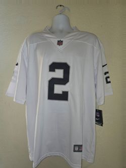 New Mens Raiders Jeanty #2 White Jerseys Stitched