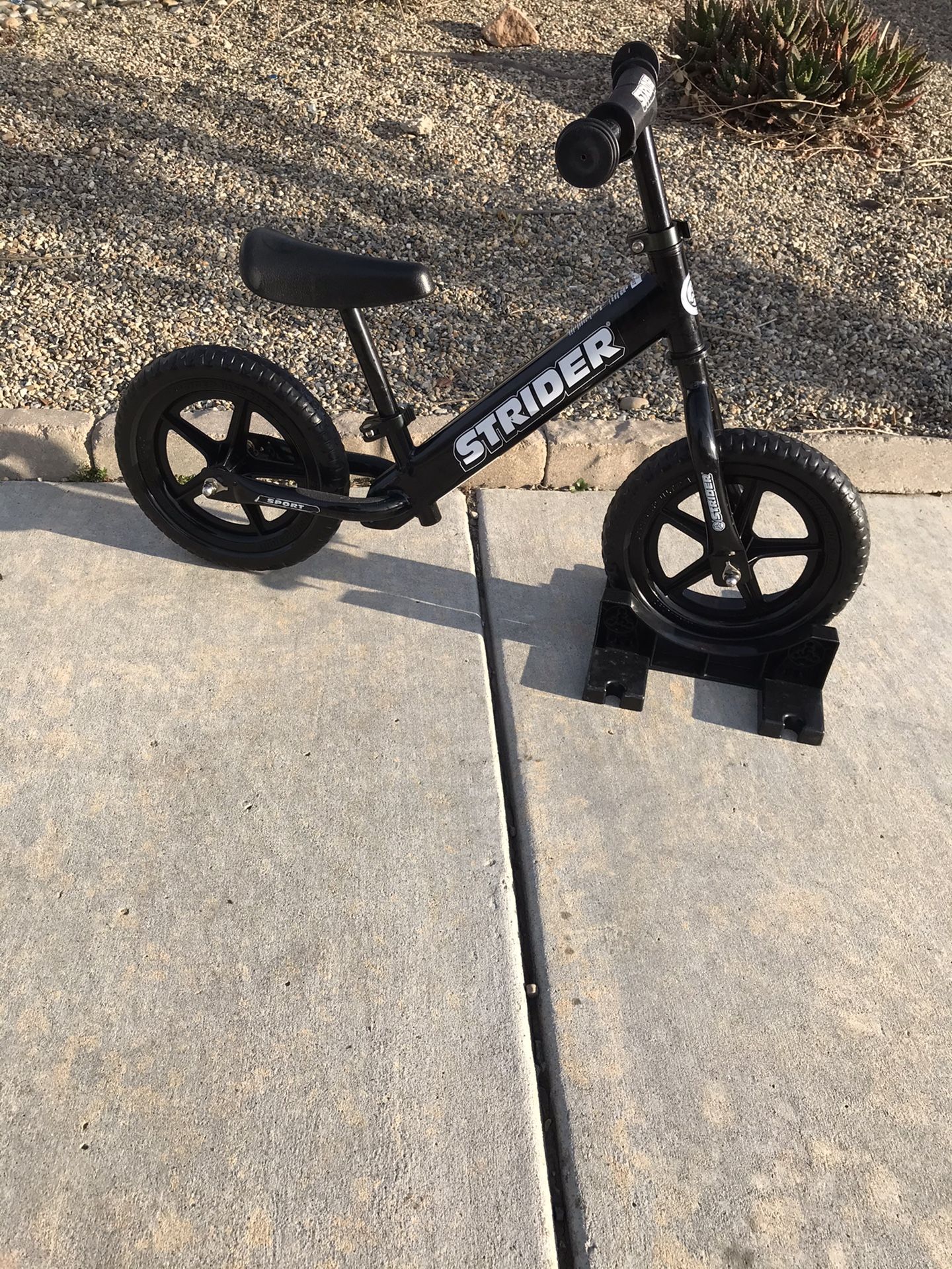 12” boys 12” Strider Balance bike