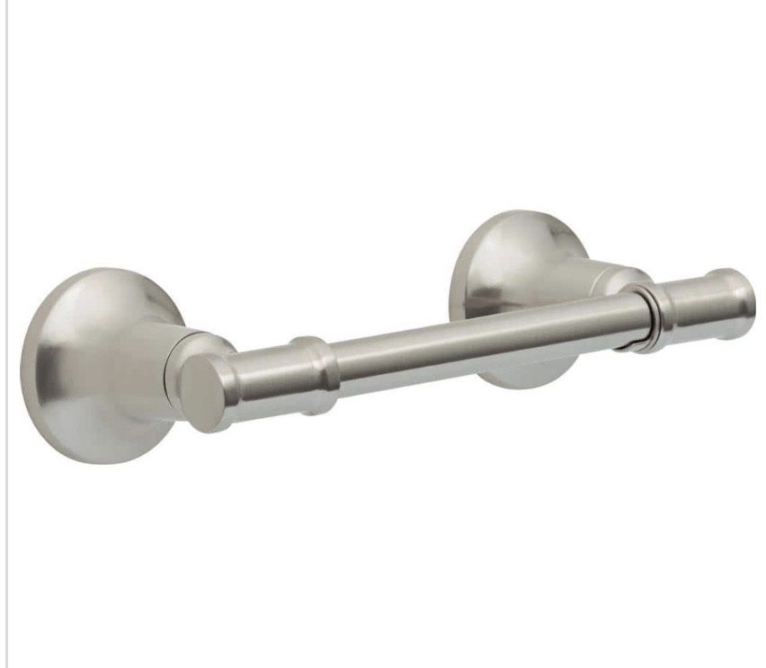 Delta Chamberlain Wall Mount Pivot Arm Toilet Paper Holder Bath