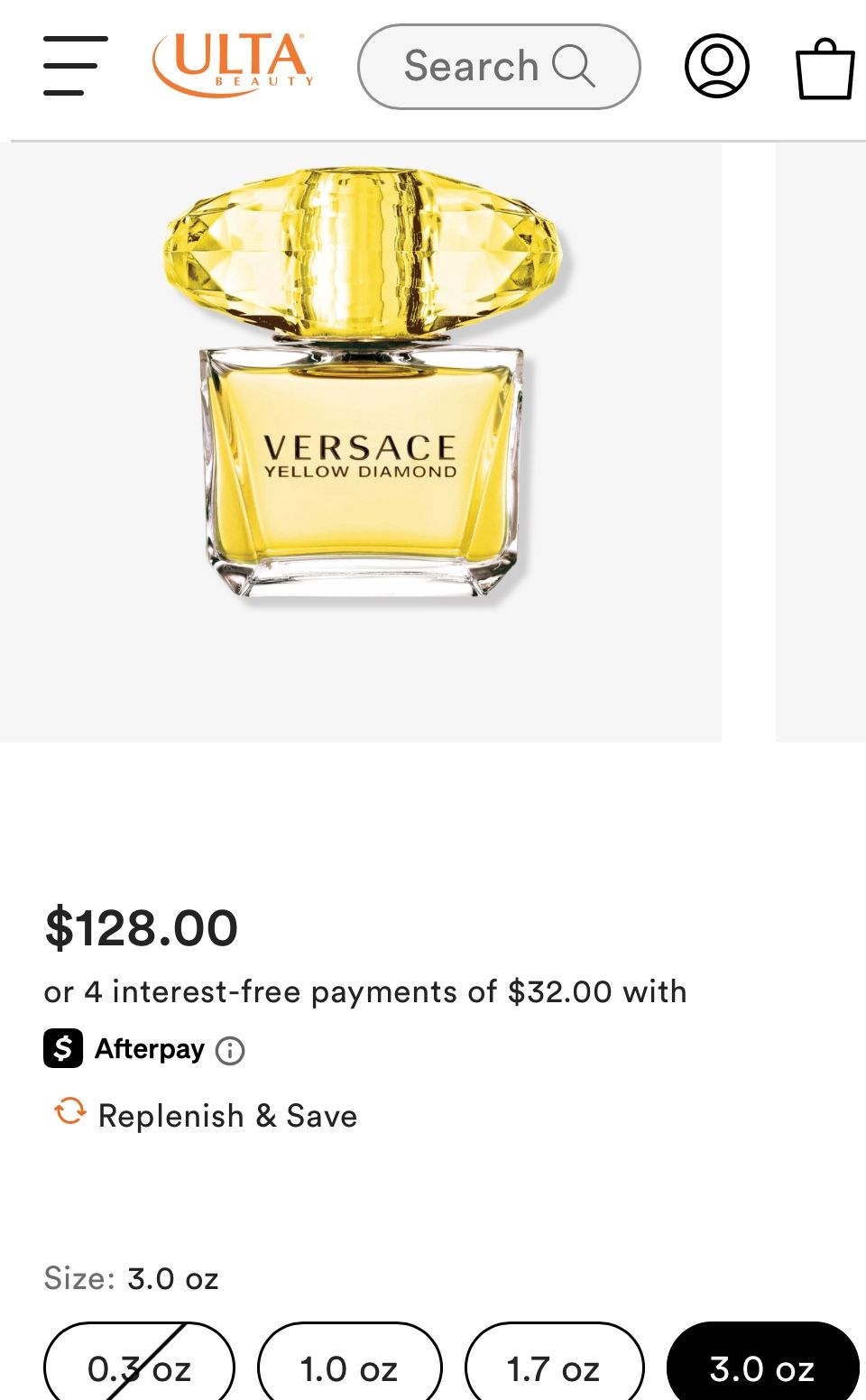 Versace Yellow Diamond Perfume