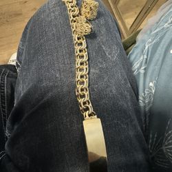 bracelet and 2 nugget rings