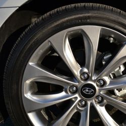 Hyundai Elantra Rims Genesis Wheels Kona Accent Tucson 