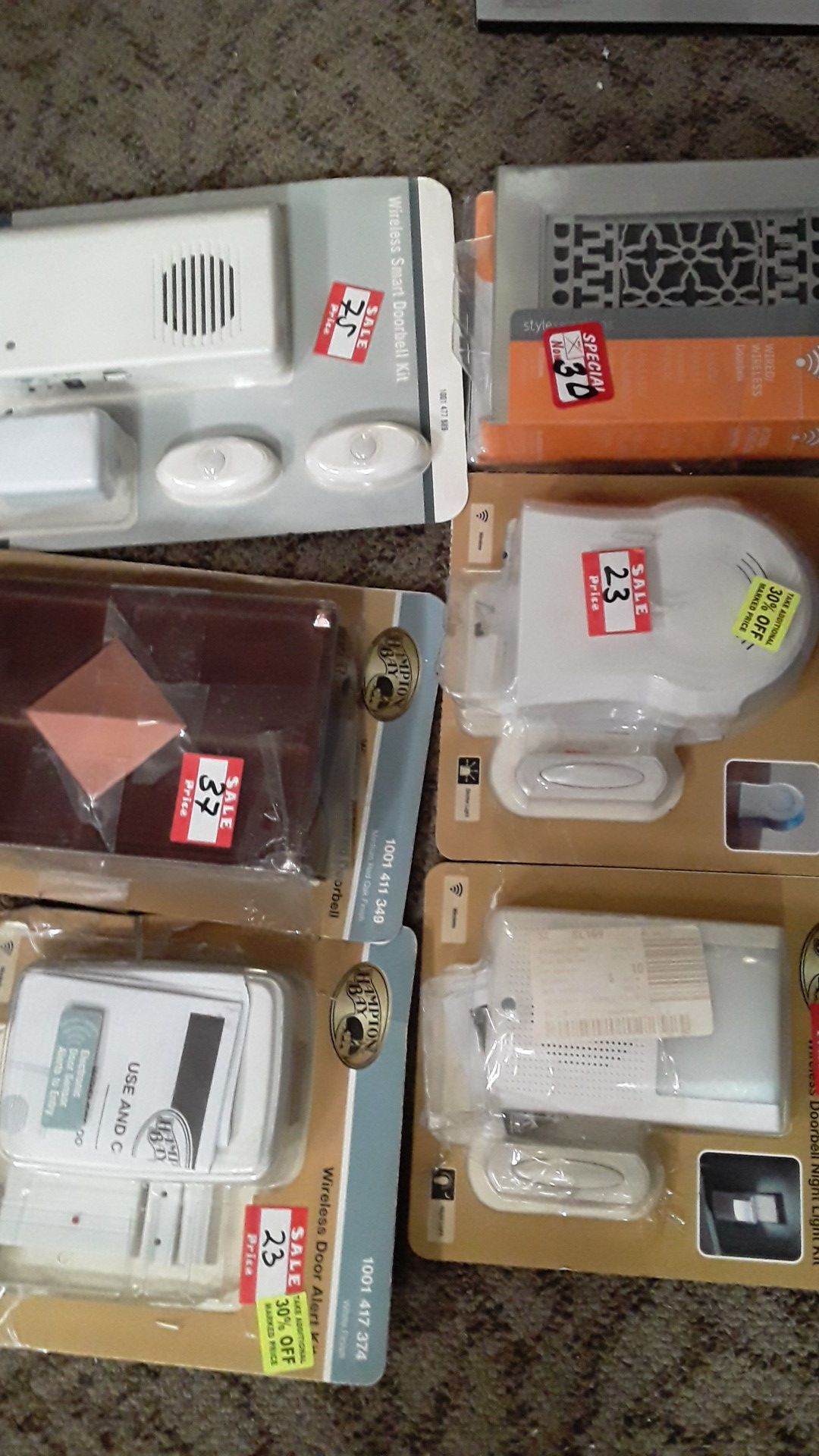 Wireless smart doorbell kit