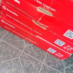 Brembo 4 Piston Front & Rear Rotor Set