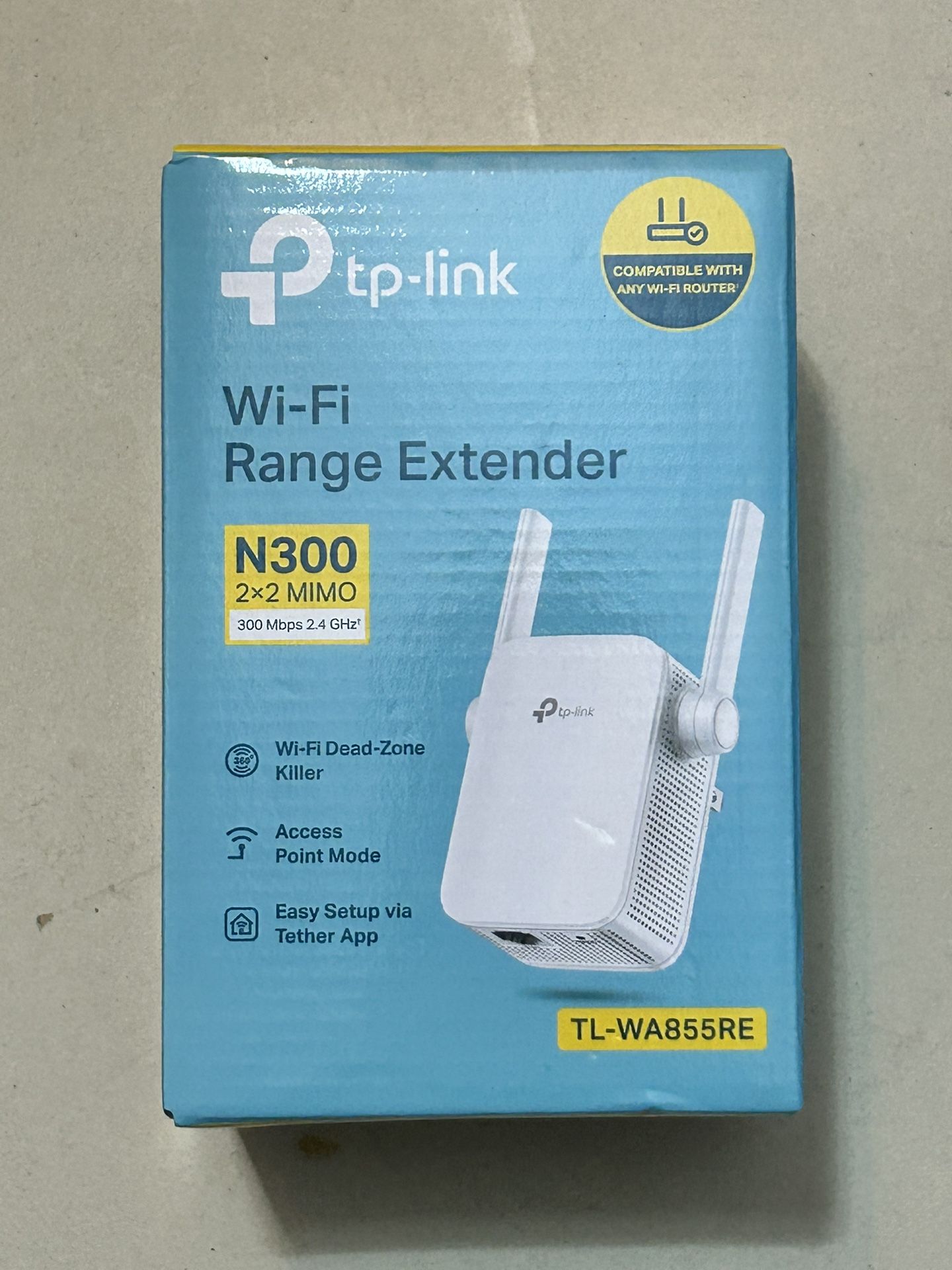 Set of 2 TP-Link N300 wifi range extender