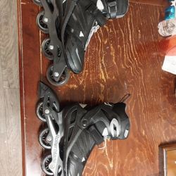 Used Zetra Blade Elite Inline Rollerblade Skates Black