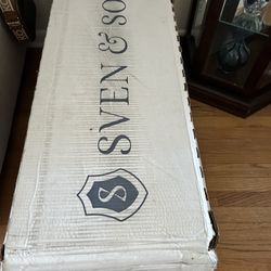 Sven & Son Essential Adjustable Bed Base (Frame) + 14 inch Hybrid Spring Matt (Medium Soft