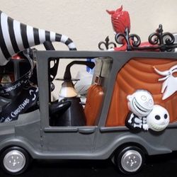 Disney Parks Halloween 2023 Nightmare before Christmas Mayor’s Car Light Up Popcorn Bucket $50