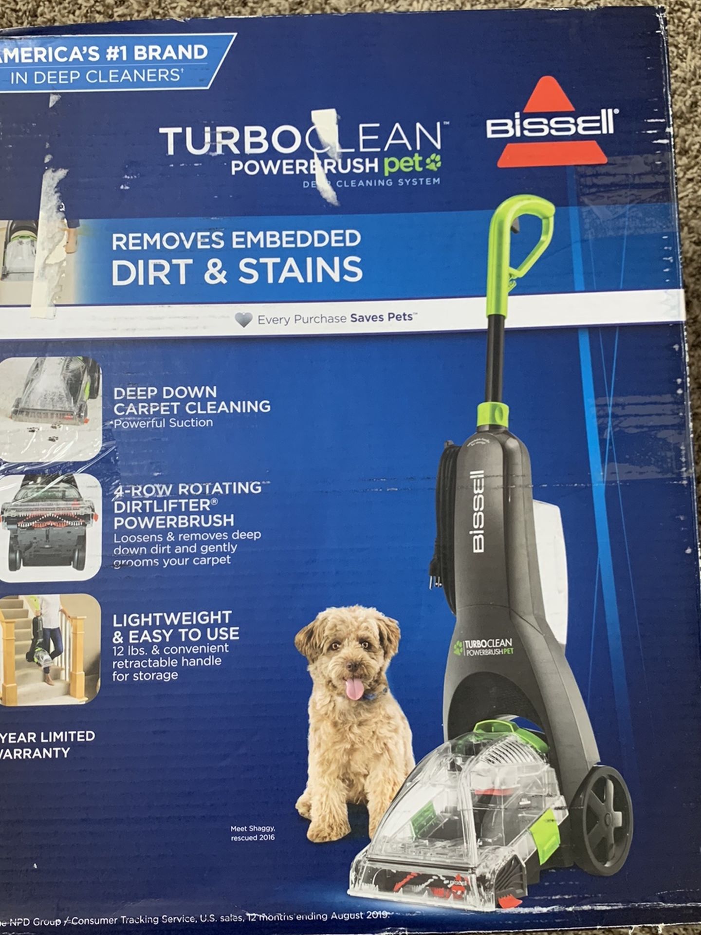 100% Brand New Bissell Turbo Clean Power Brush Pet