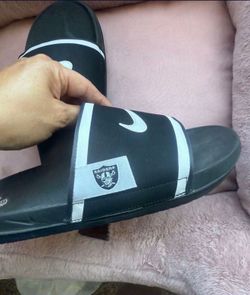 Raiders Nike sandals men