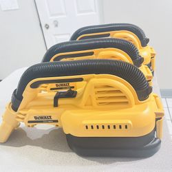 Dewalt New Vacuums 20v $120 Each (tool Only)