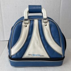 Brunswick Nintendo Wii Sports Edition Bowling Bag Blue & White Carrying Case