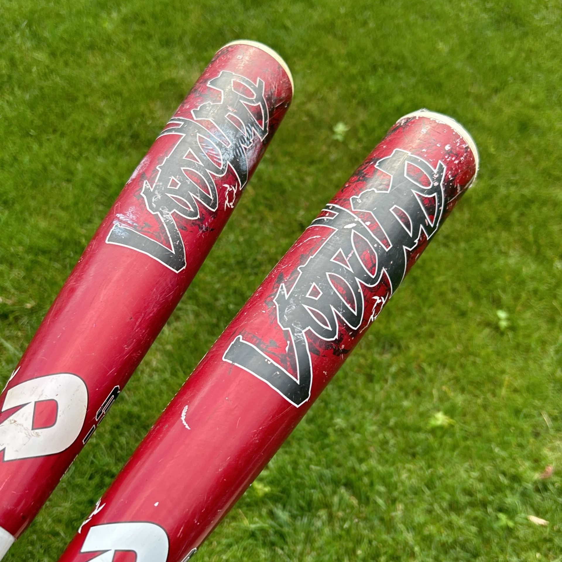 Pair Of 2011 BESR Baseball Bats Voodoo Black DeMarini