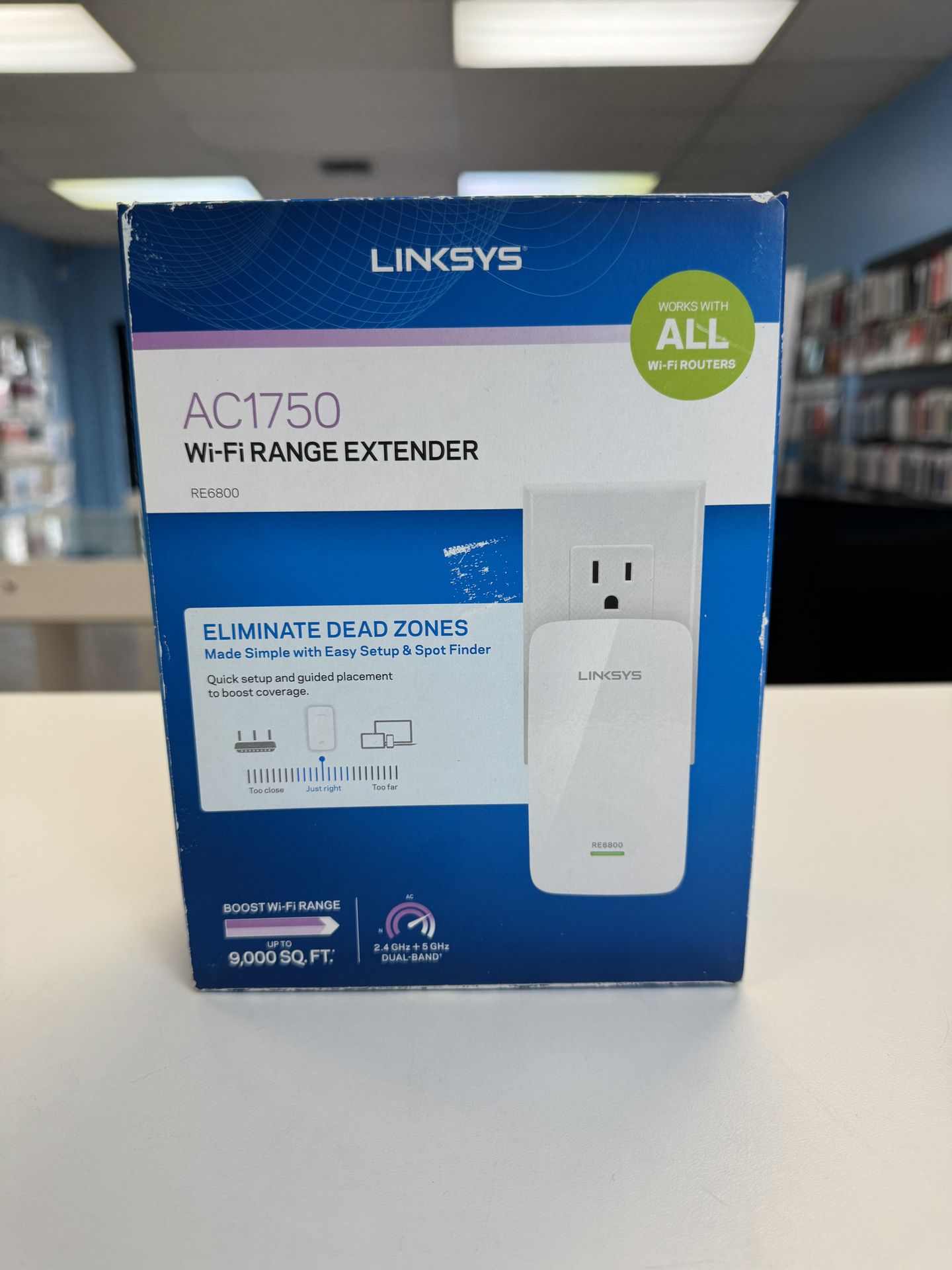 LINKSYS AC1750 Wi-Fi Range Extender