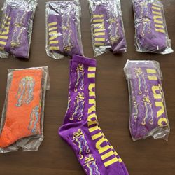 Custom Jellyfish Graphic Socks – 6 Pair Bundle