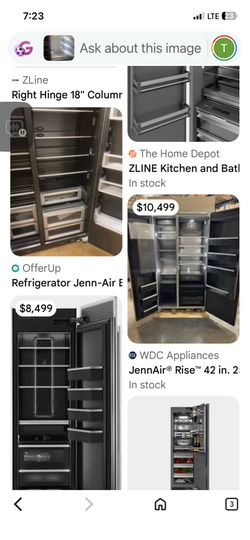 Almost like brand new!!!! Jennair refrigerator