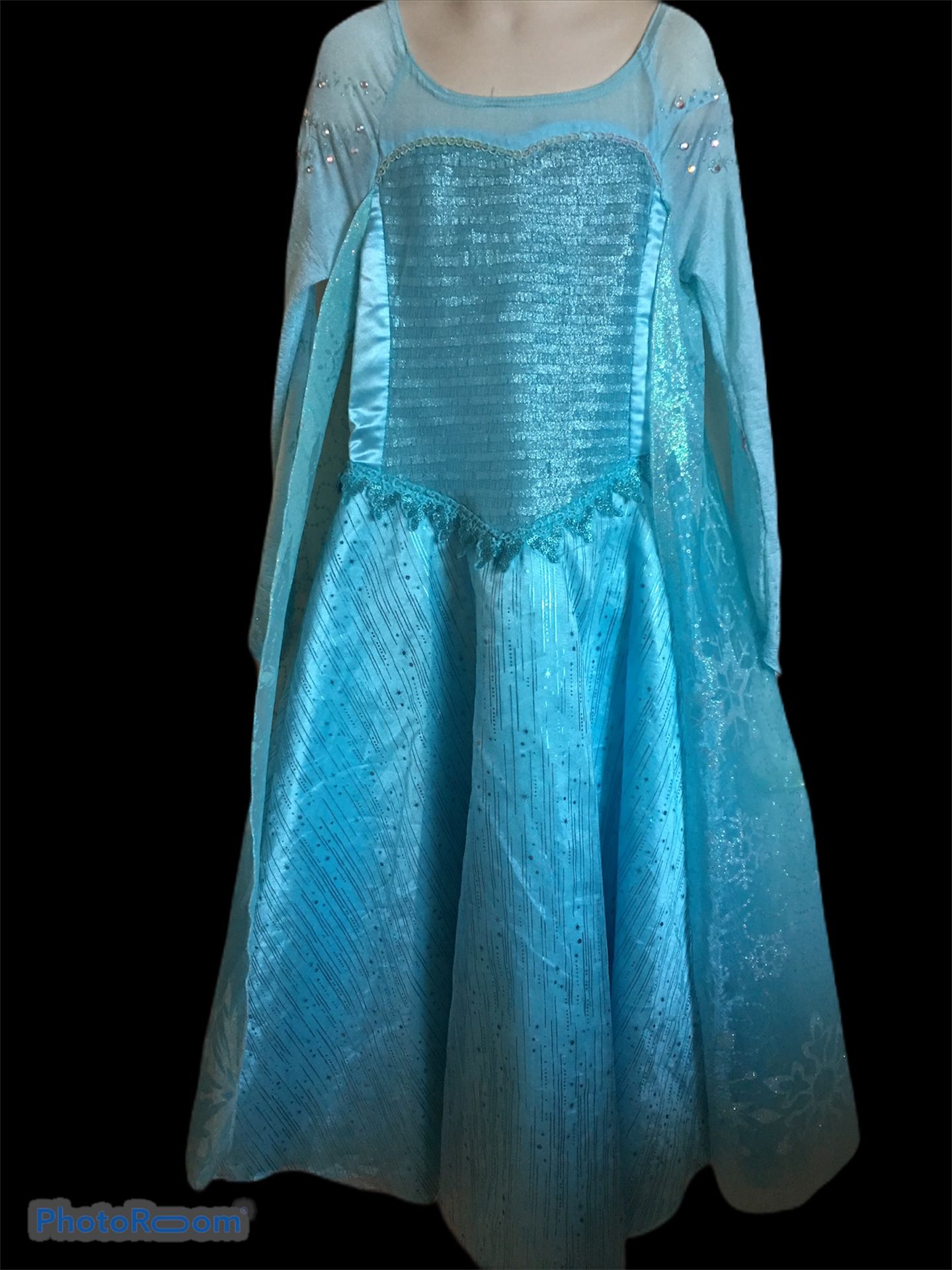 Disney Elsa costume with shoes 7/8