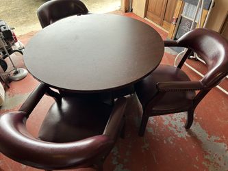 Conference Table & Three Conference Chair