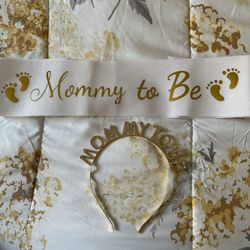 Mommy To Be Sash & Crown 