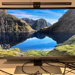 BenQ 32" 4K HDR Eye Care Monitor, 10 Bit, Brightness Intelligence Plus, USB Type-C, HDMI